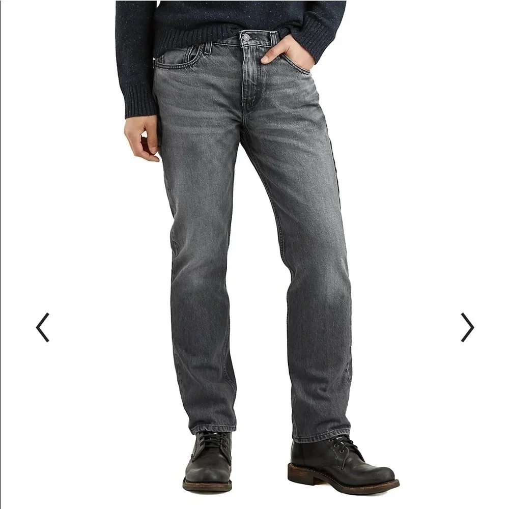 NWT Levi’s 514 Stretch Straight- fit jeans black
